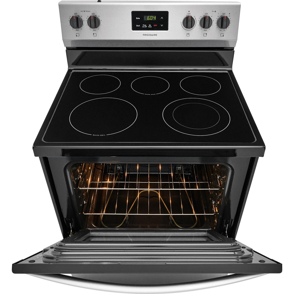  Frigidaire 30-inch Freestanding Electric Range with SpaceWise® Elements FFEF3052TS IMAGE 3