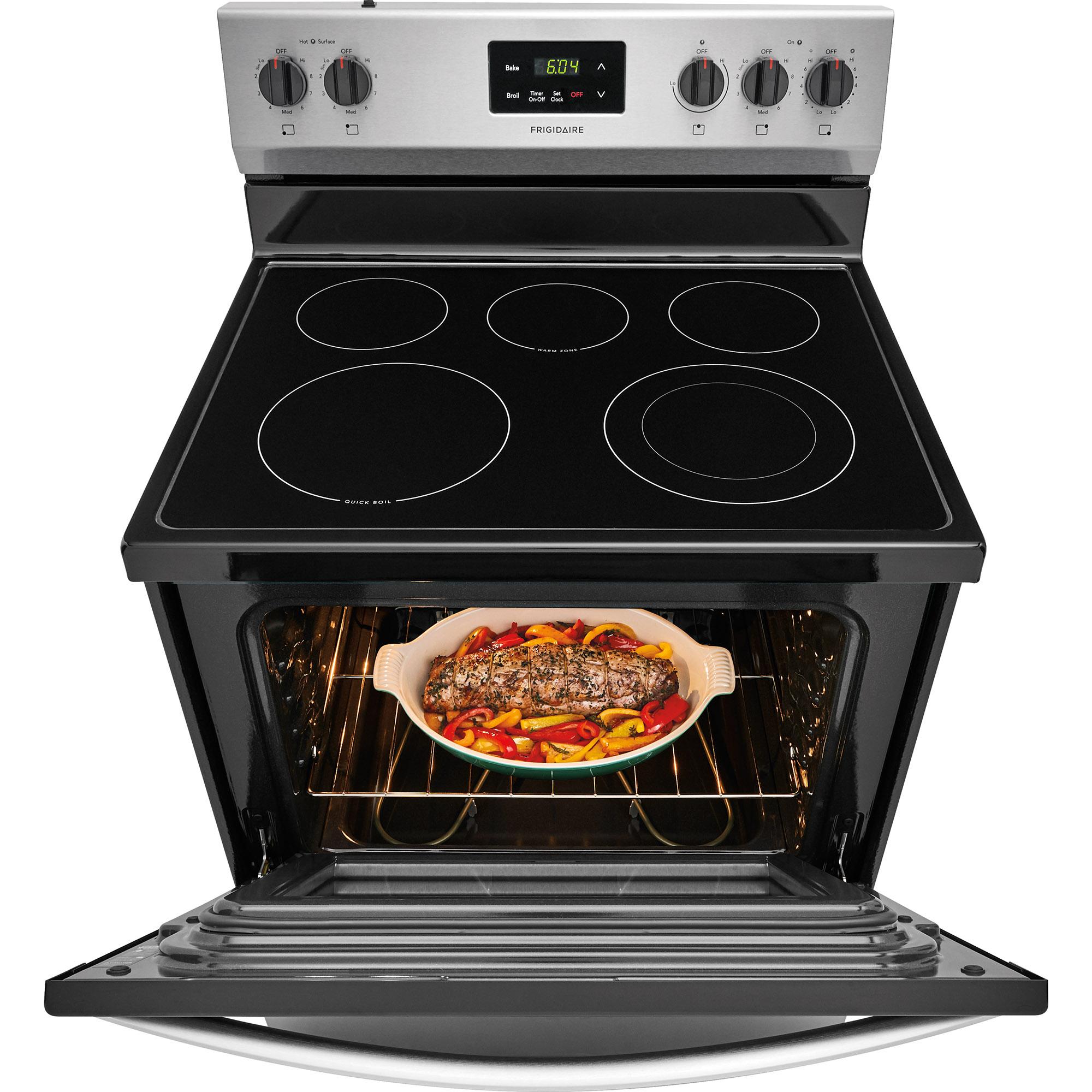  Frigidaire 30-inch Freestanding Electric Range with SpaceWise® Elements FFEF3052TS IMAGE 4