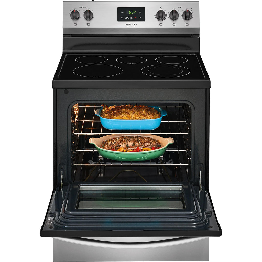  Frigidaire 30-inch Freestanding Electric Range with SpaceWise® Elements FFEF3052TS IMAGE 5