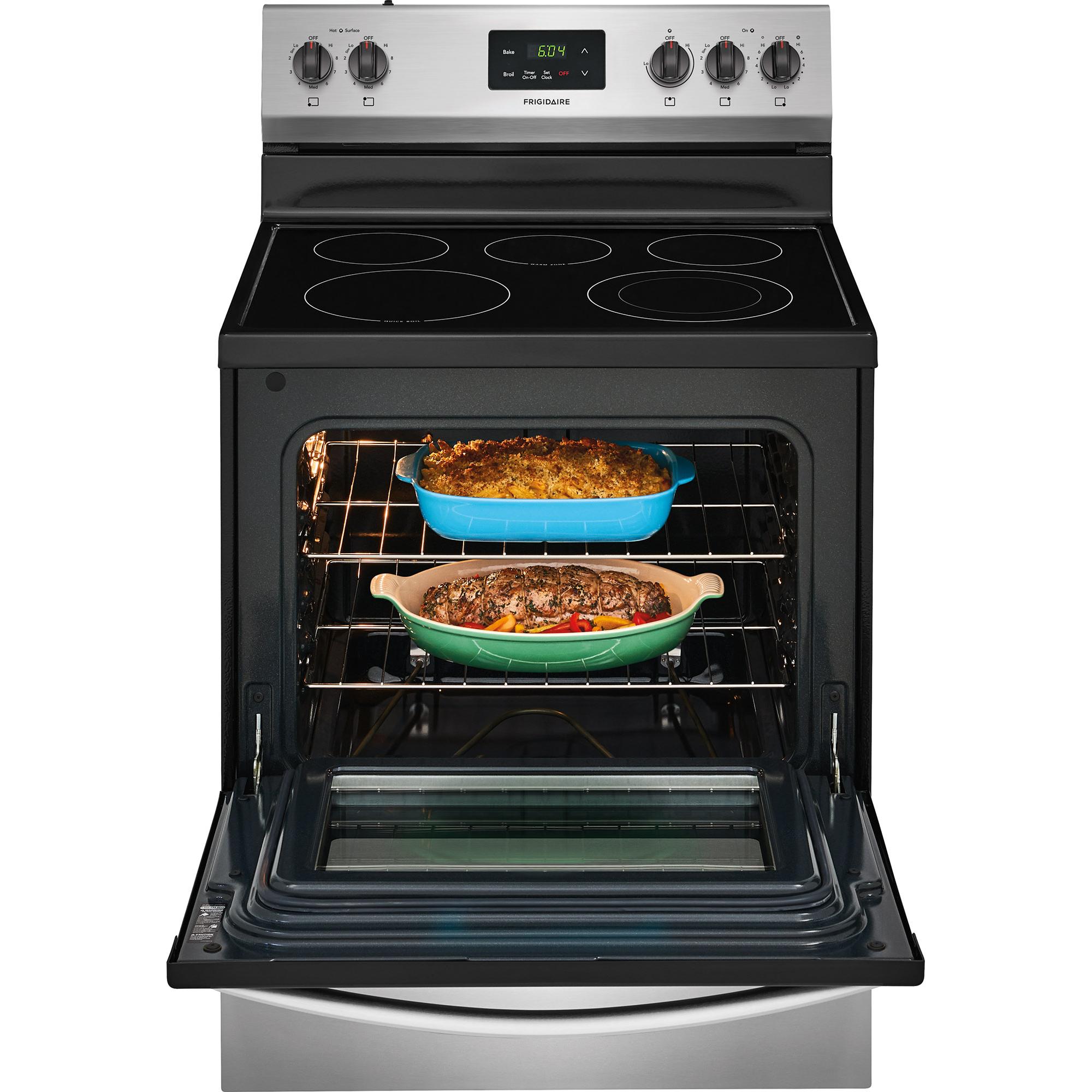  Frigidaire 30-inch Freestanding Electric Range with SpaceWise® Elements FFEF3052TS IMAGE 5