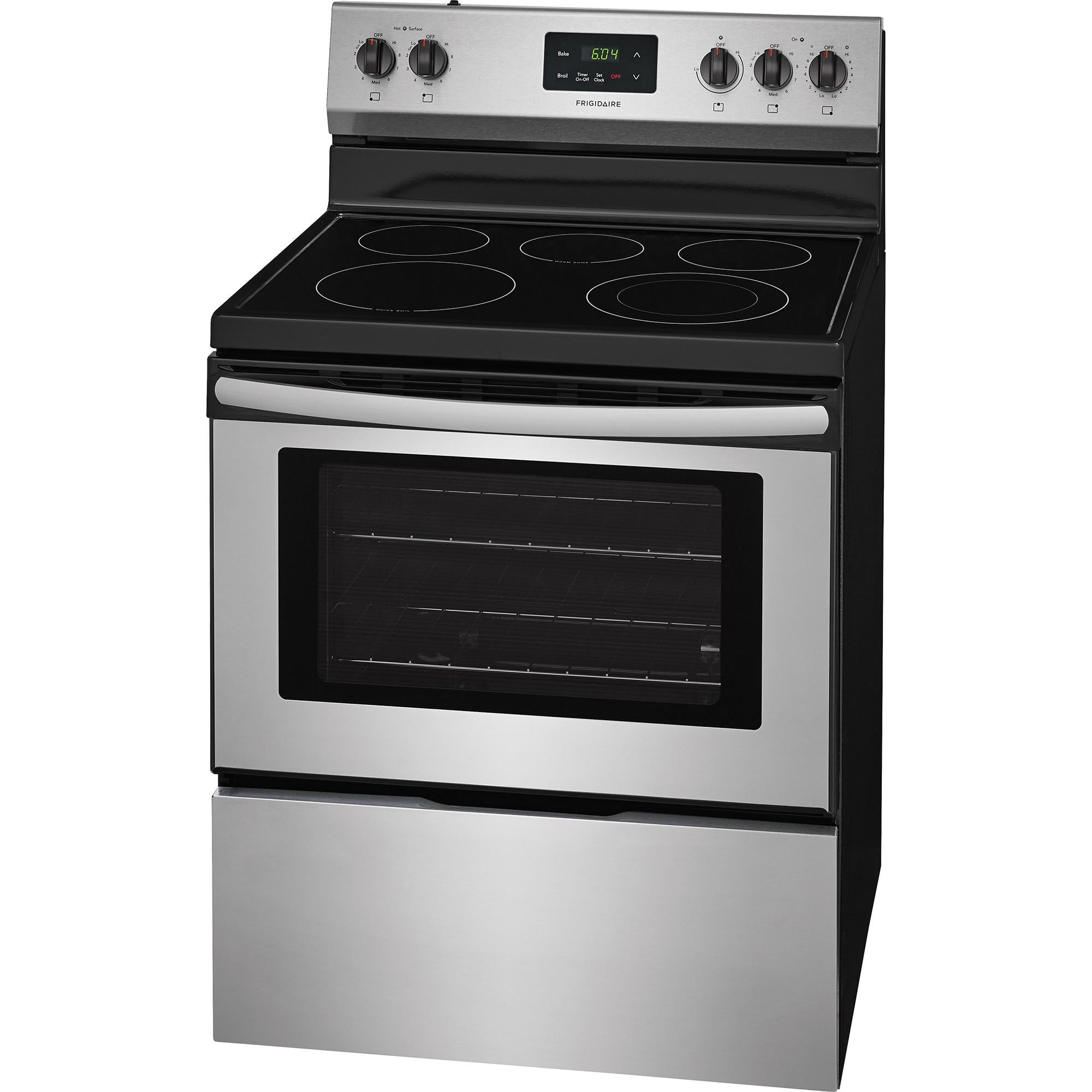  Frigidaire 30-inch Freestanding Electric Range with SpaceWise® Elements FFEF3052TS IMAGE 7
