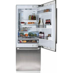  Blomberg 30-inch, 16.4 cu.ft. Built-In Bottom Freezer Refrigerator with Automatic Ice Machine BRFB1920SS IMAGE 2