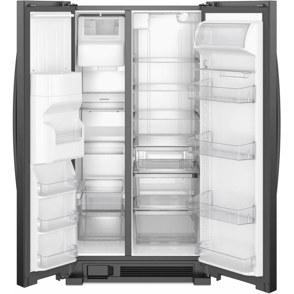  Whirlpool 33-inch, 21.4 cu. ft. Side-By-Side Refrigerator WRS321SDHB IMAGE 2