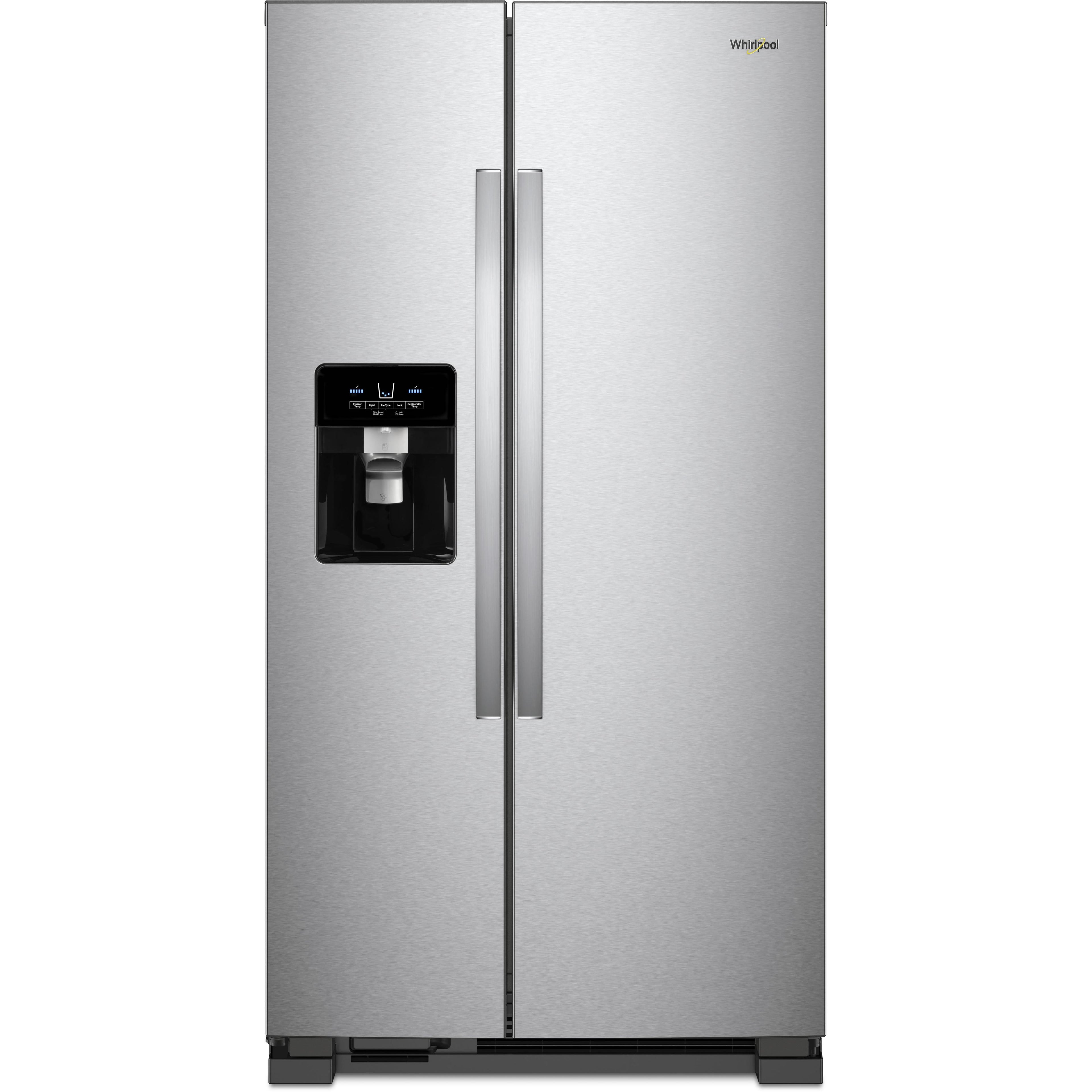  Whirlpool 33-inch, 21.0 cu. ft. Side-By-Side Refrigerator WRS321SDHZ IMAGE 1