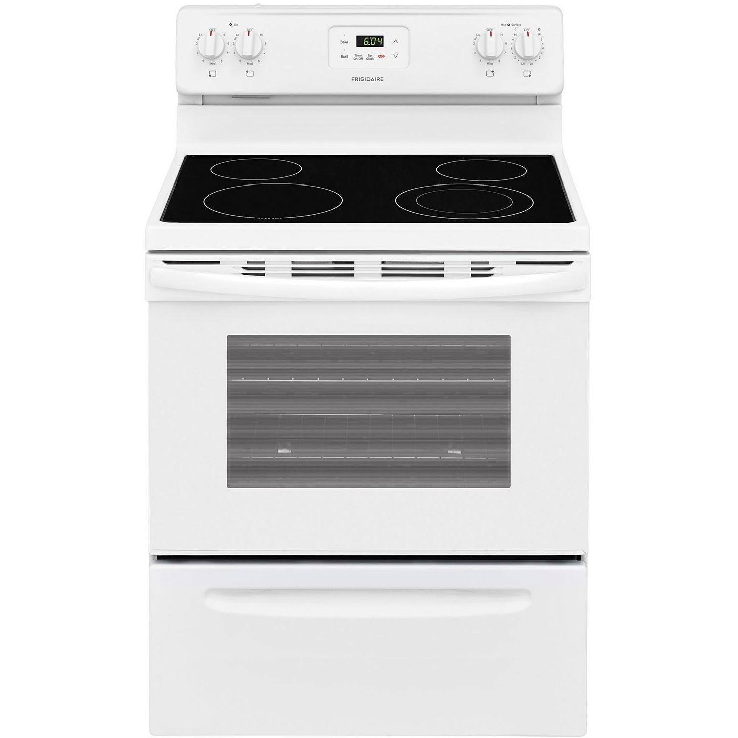  Frigidaire 30-inch Freestanding Electric Range CFEF3051TW IMAGE 1