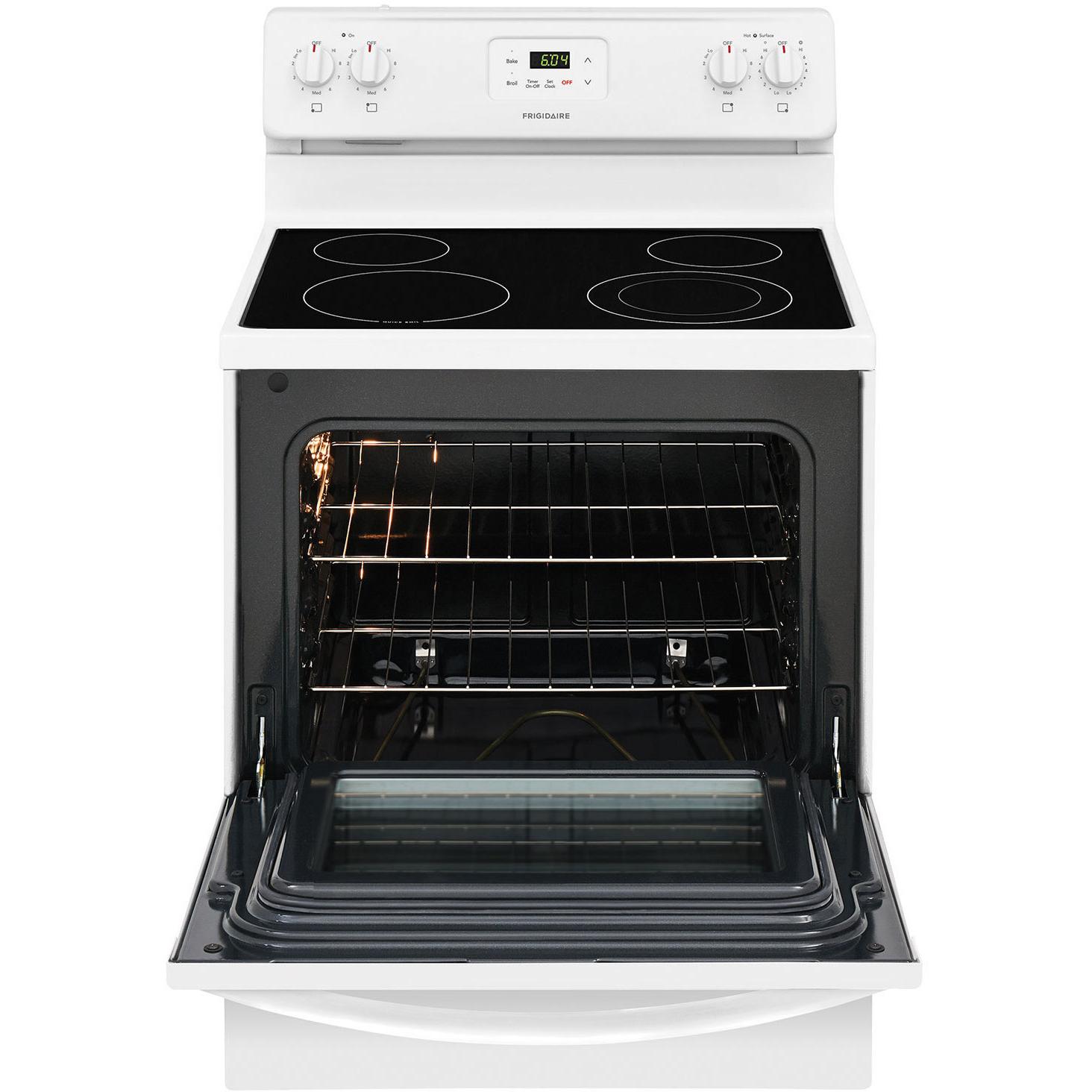  Frigidaire 30-inch Freestanding Electric Range CFEF3051TW IMAGE 4