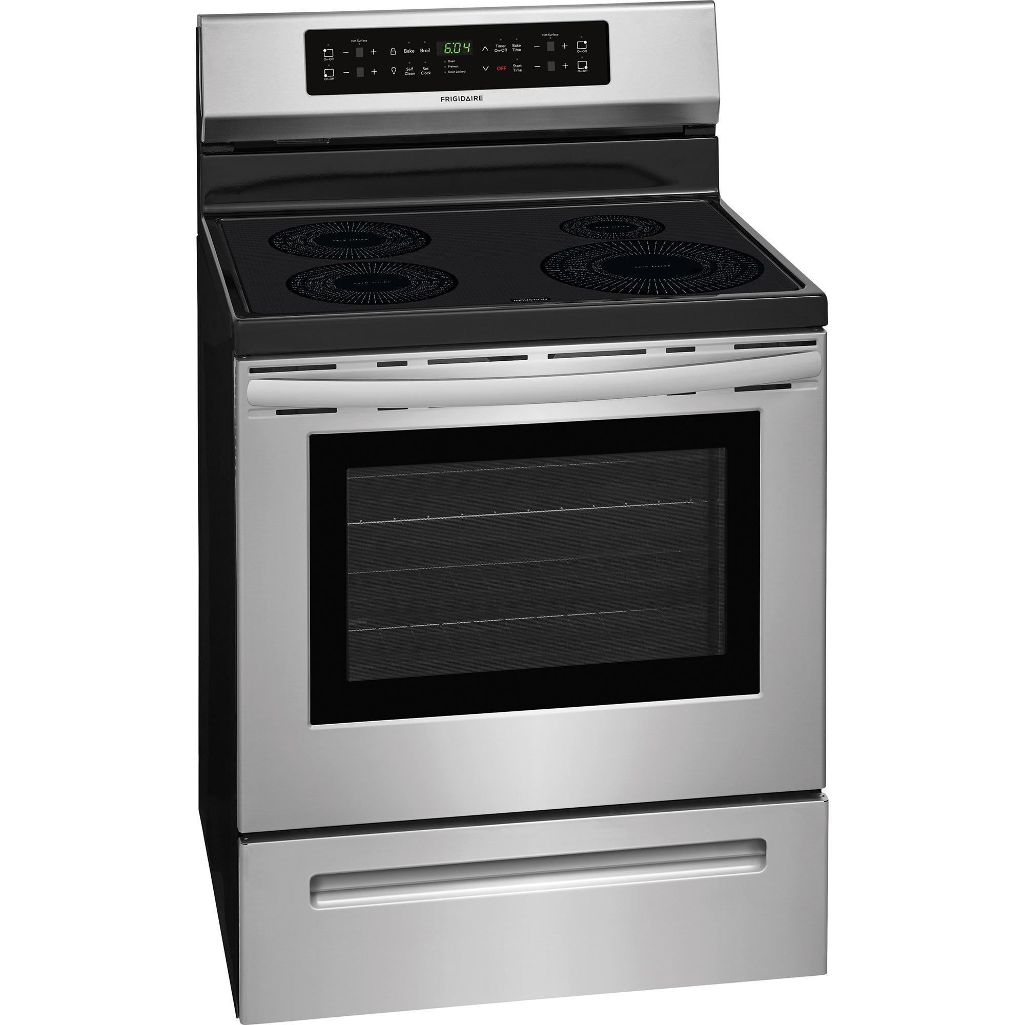  Frigidaire 30-inch Freestanding Induction Range FFIF3054TS IMAGE 2