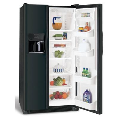 Frigidaire 36-inch, 22.6 cu. ft. Side-by-Side Refrigerator with Ice and Water FRS3HR5JB IMAGE 2