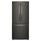  Whirlpool 30-inch, 19.68 cu.ft. Freestanding French 3-Door Refrigerator with FreshFlow™ Air Filter WRF560SFHV IMAGE 1