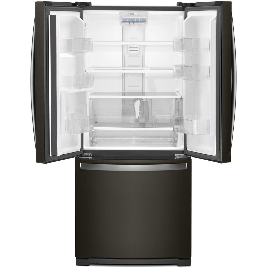  Whirlpool 30-inch, 19.68 cu.ft. Freestanding French 3-Door Refrigerator with FreshFlow™ Air Filter WRF560SFHV IMAGE 3