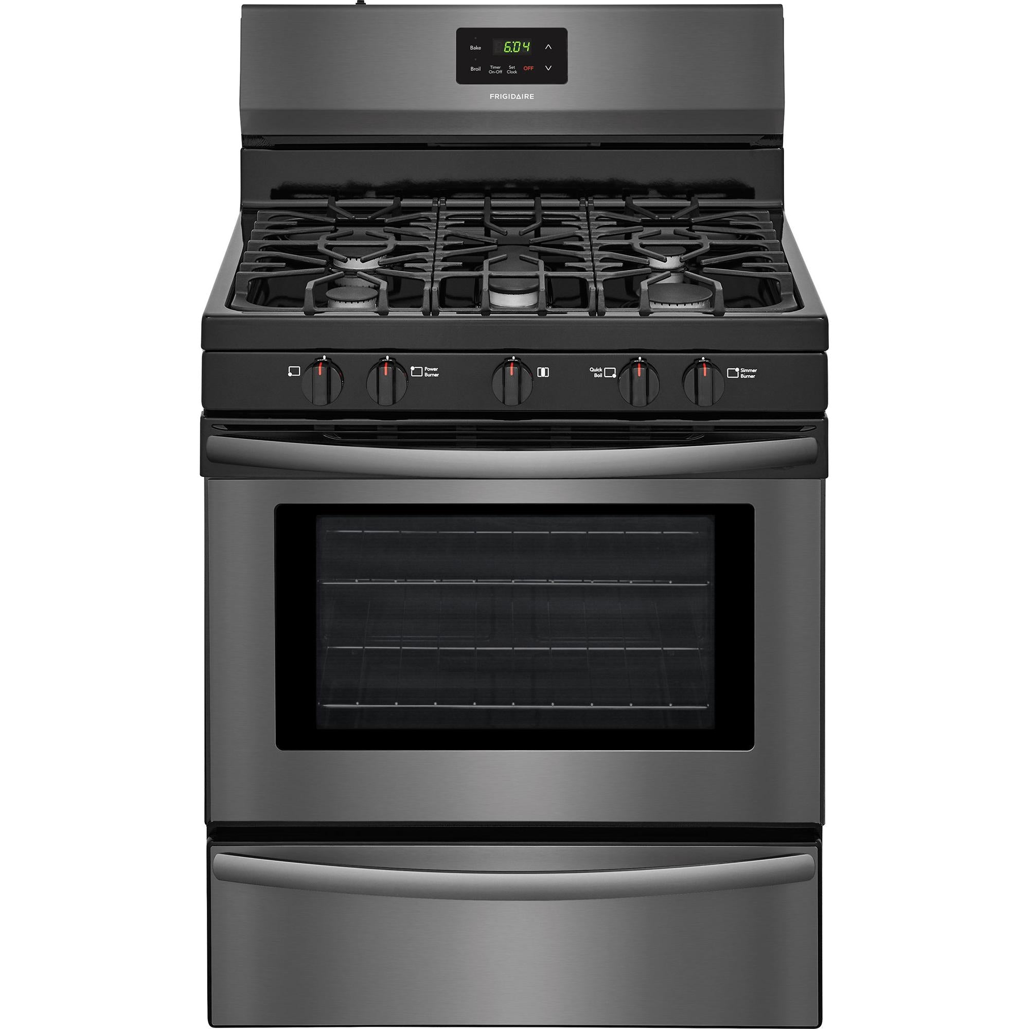  Frigidaire 30-inch Freestanding Gas Range with Ready-Select® Controls FFGF3052TD IMAGE 1