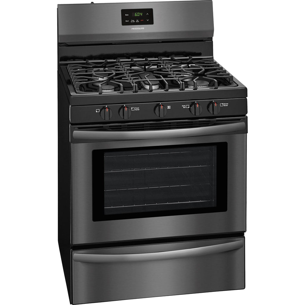  Frigidaire 30-inch Freestanding Gas Range with Ready-Select® Controls FFGF3052TD IMAGE 2