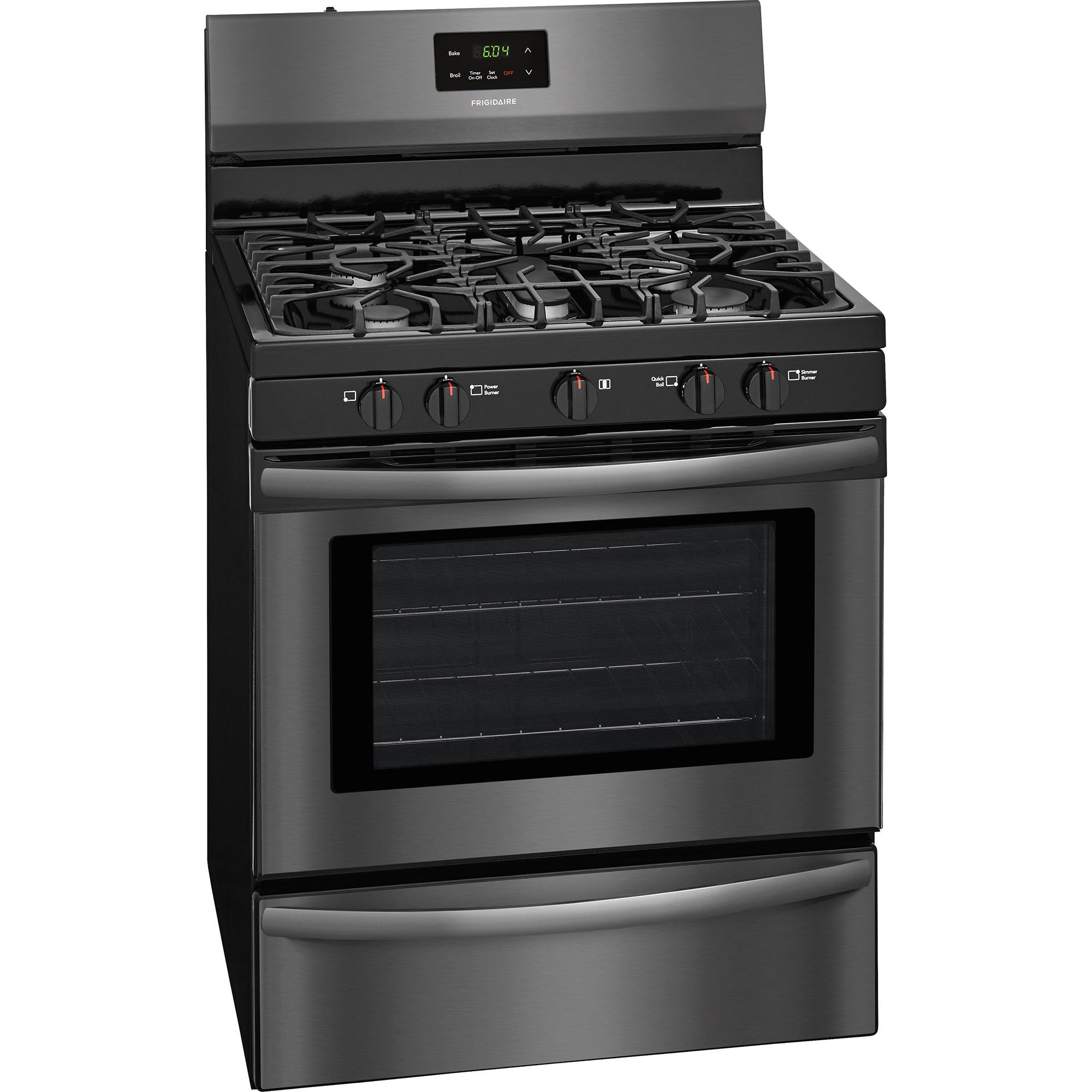  Frigidaire 30-inch Freestanding Gas Range with Ready-Select® Controls FFGF3052TD IMAGE 2