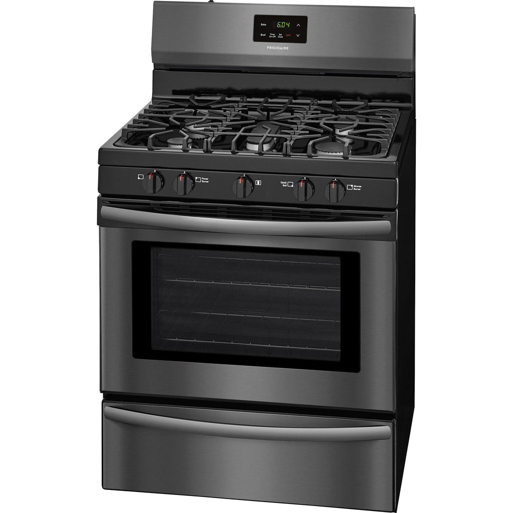  Frigidaire 30-inch Freestanding Gas Range with Ready-Select® Controls FFGF3052TD IMAGE 3