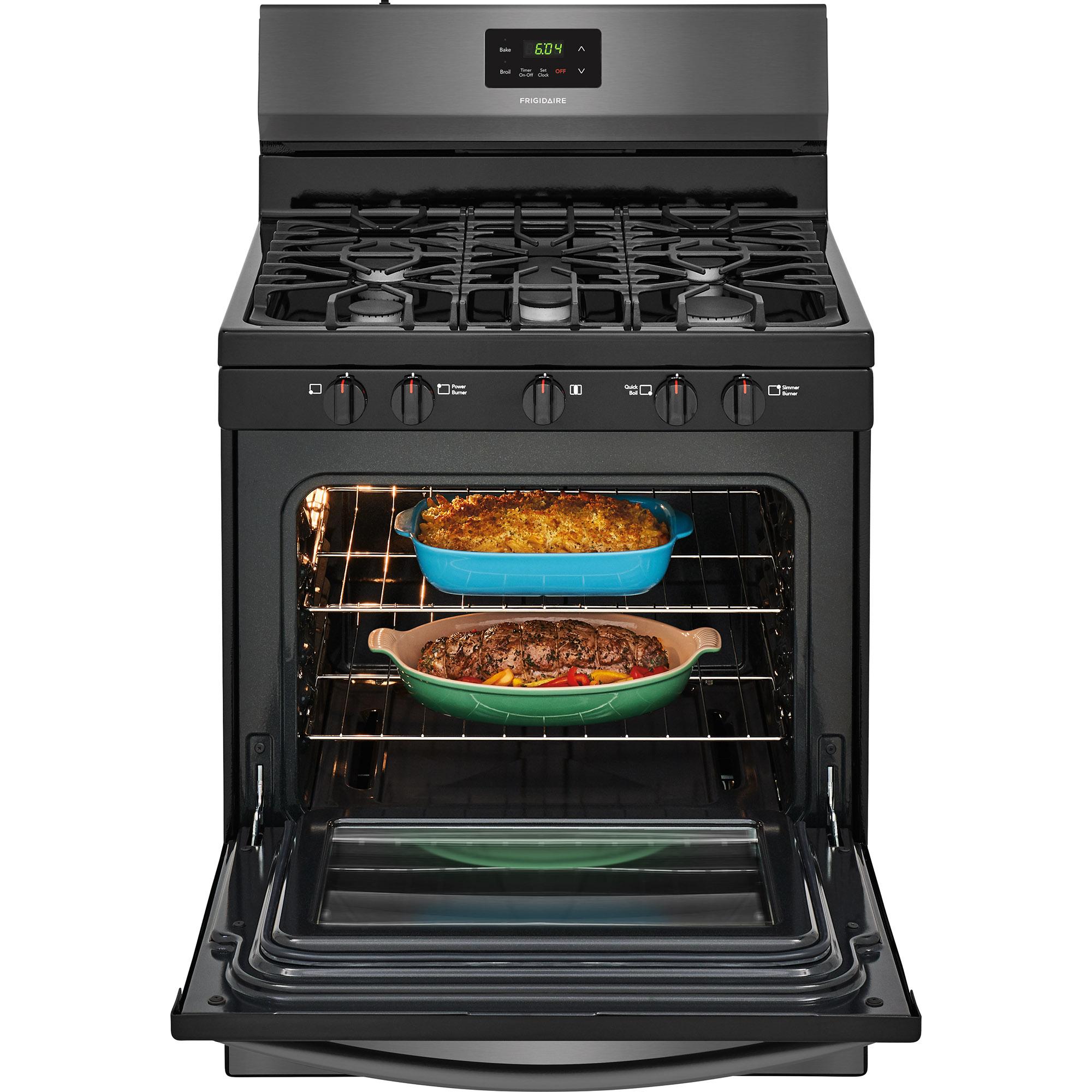  Frigidaire 30-inch Freestanding Gas Range with Ready-Select® Controls FFGF3052TD IMAGE 5