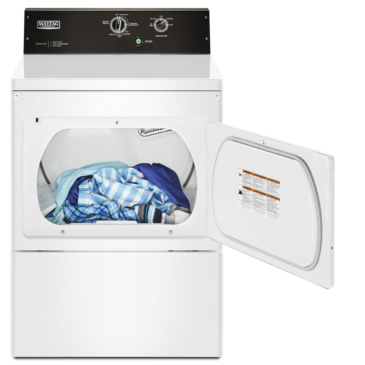  Maytag 7.4 cu. ft. Gas Dryer MGDP575GW IMAGE 4