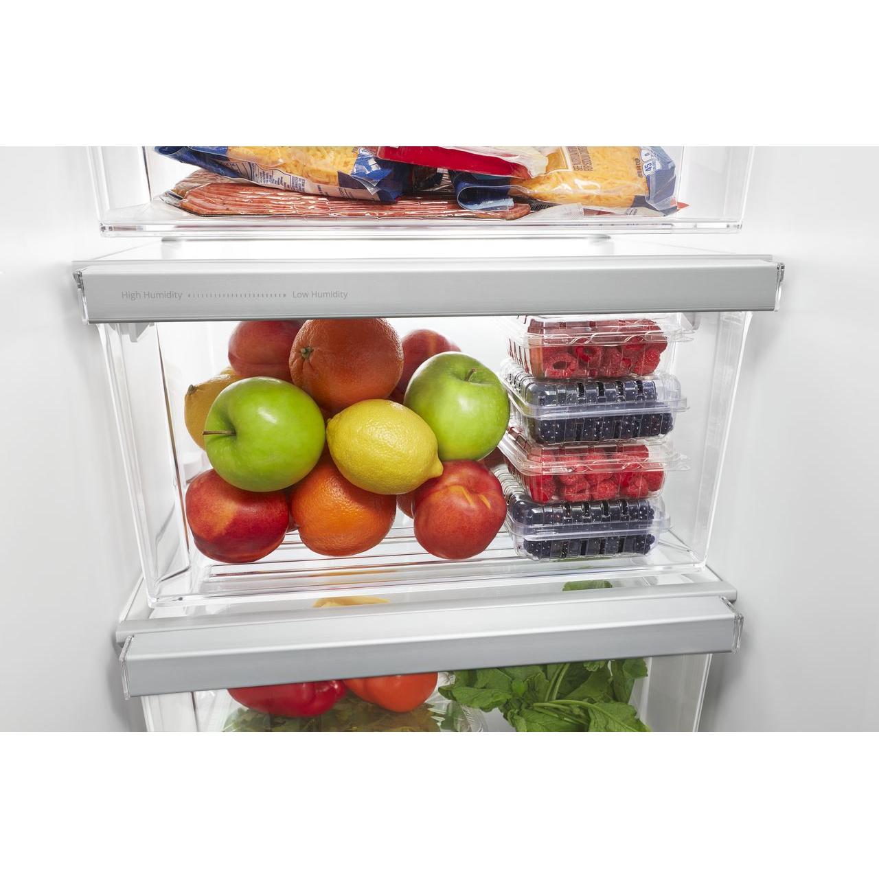  Whirlpool 36-inch, 25.1 cu. ft. Side-By-Side Refrigerator WRS315SNHB IMAGE 4