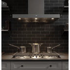  GE Profile 36-inch Built-In Gas Cooktop PGP9036SLSS IMAGE 7
