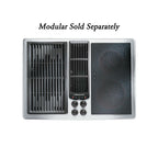  JennAir 30-inch Built-In Electric Cooktop JED8230ADS IMAGE 1