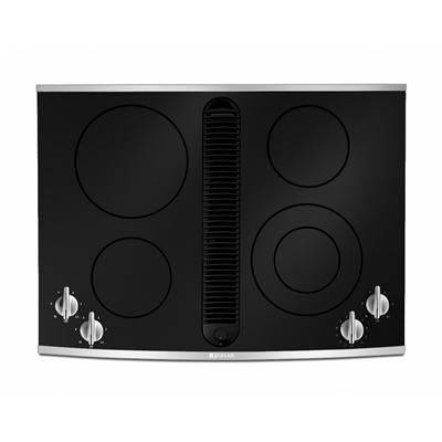  JennAir 30-inch Built-In Electric Cooktop JED8430BDS IMAGE 1