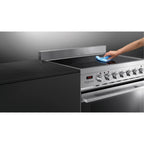  Fisher & Paykel 30-inch Freestanding Electric Range with Induction Cooktop OR30SDPWIX2 IMAGE 4