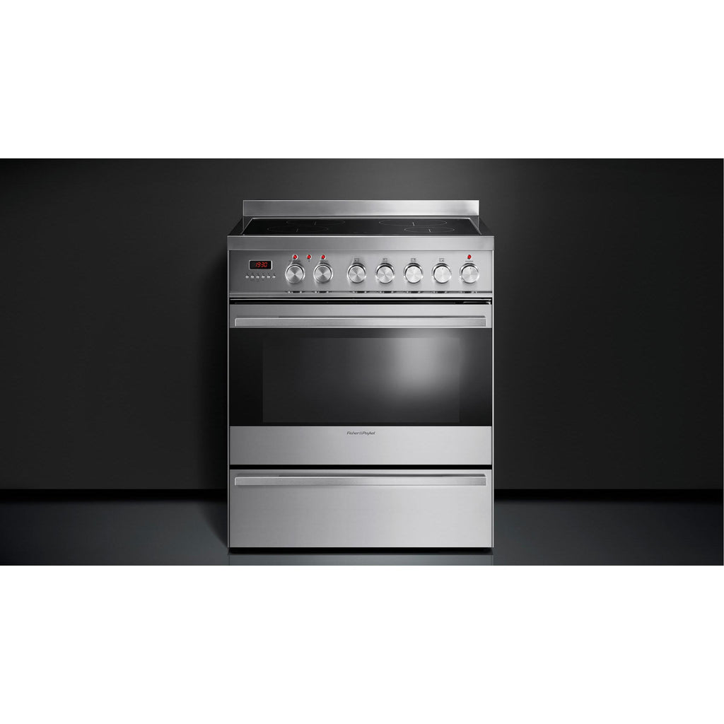  Fisher & Paykel 30-inch Freestanding Electric Range with Induction Cooktop OR30SDPWIX2 IMAGE 5