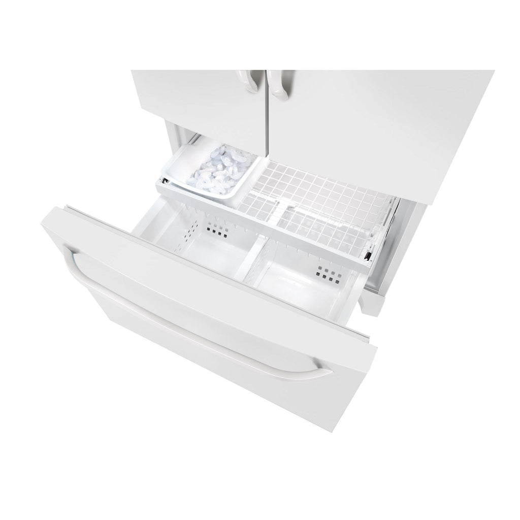  Frigidaire 36-inch,  27 cu. ft. French 3-Door Refrigerator with Full-Width Cool Zone™ Drawer FFHN2740PP IMAGE 4