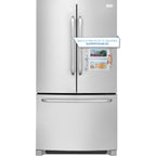  Frigidaire 36-inch,  27 cu. ft. French 3-Door Refrigerator with Full-Width Cool Zone™ Drawer FFHN2740PS IMAGE 2