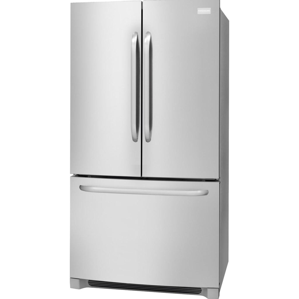  Frigidaire 36-inch,  27 cu. ft. French 3-Door Refrigerator with Full-Width Cool Zone™ Drawer FFHN2740PS IMAGE 4