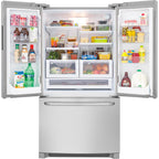  Frigidaire 36-inch,  27 cu. ft. French 3-Door Refrigerator with Full-Width Cool Zone™ Drawer FFHN2740PS IMAGE 5
