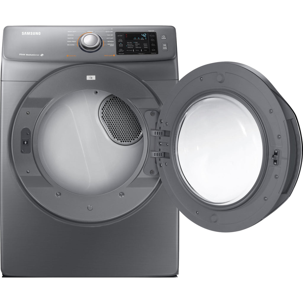  Samsung 7.5 cu. ft. Electric Dryer with Steam DV42H5200EP/AC IMAGE 3