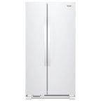  Whirlpool 36-inch, 25.1 cu. ft. Side-By-Side Refrigerator WRS315SNHW IMAGE 1