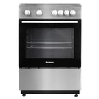  Blomberg 24-inch Freestanding Electric Range with 4 Cooking Zones BERC24202SS IMAGE 1