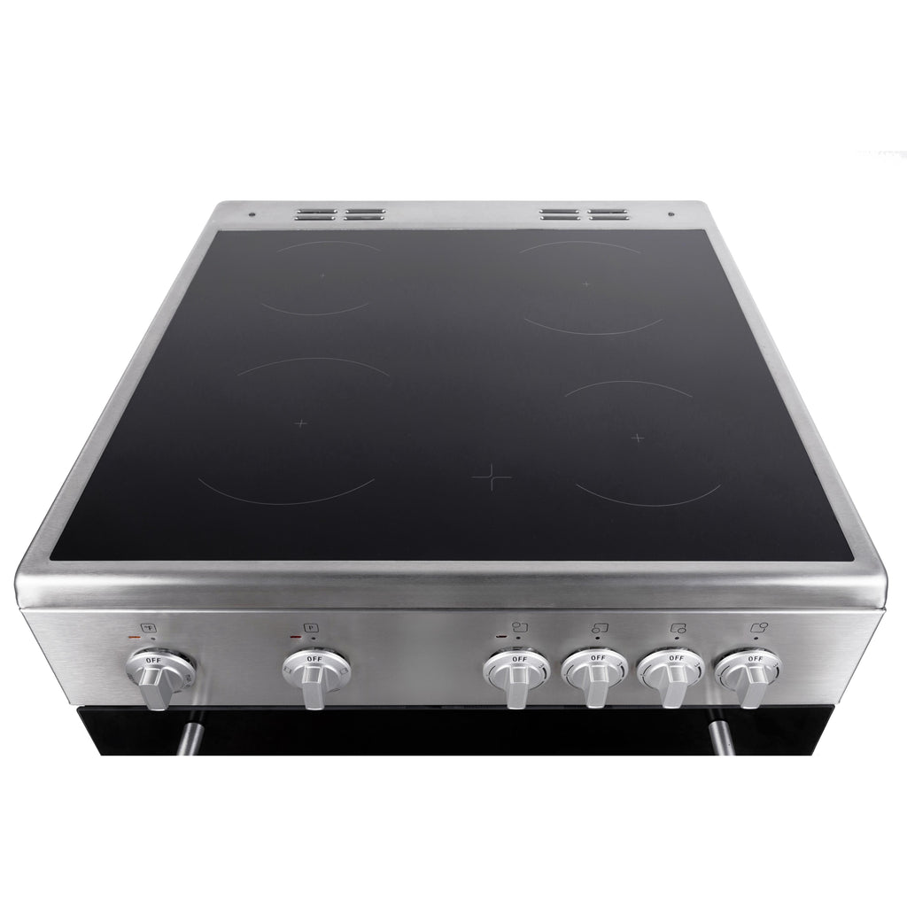  Blomberg 24-inch Freestanding Electric Range with 4 Cooking Zones BERC24202SS IMAGE 7