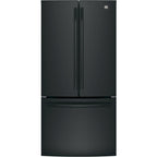  GE 33-inch, 18.6 cu. ft. Counter-Depth French-Door Refrigerator GWE19JGLBB IMAGE 1