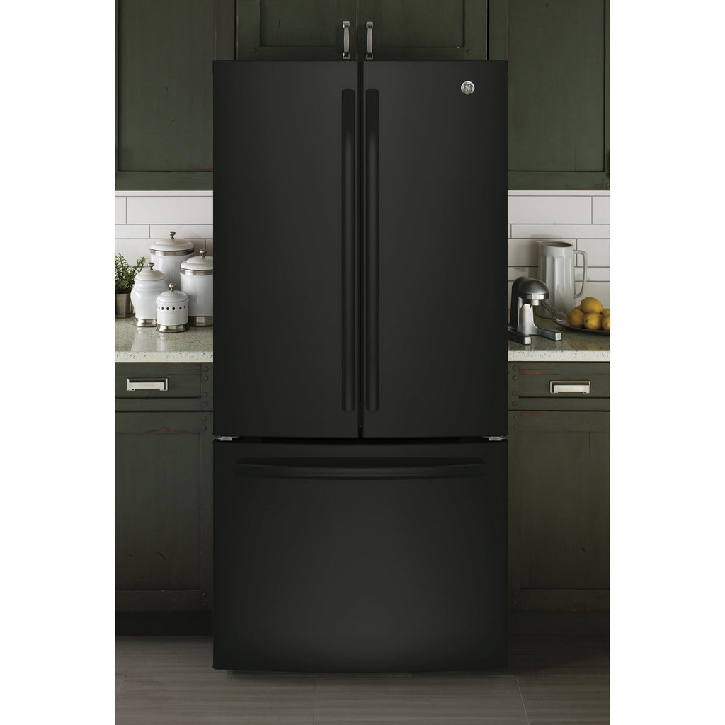 GE 33-inch, 18.6 cu. ft. Counter-Depth French-Door Refrigerator GWE19JGLBB IMAGE 8