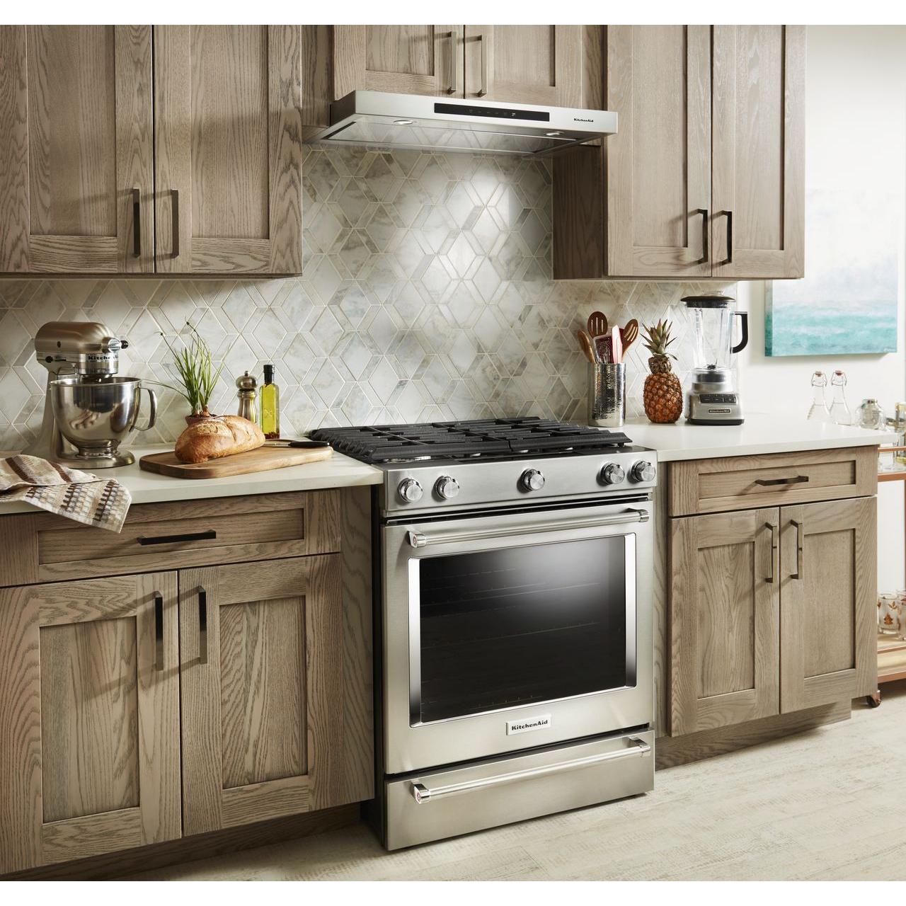  KitchenAid 36-inch Under-Cabinet Range Hood KVUB406GSS IMAGE 4