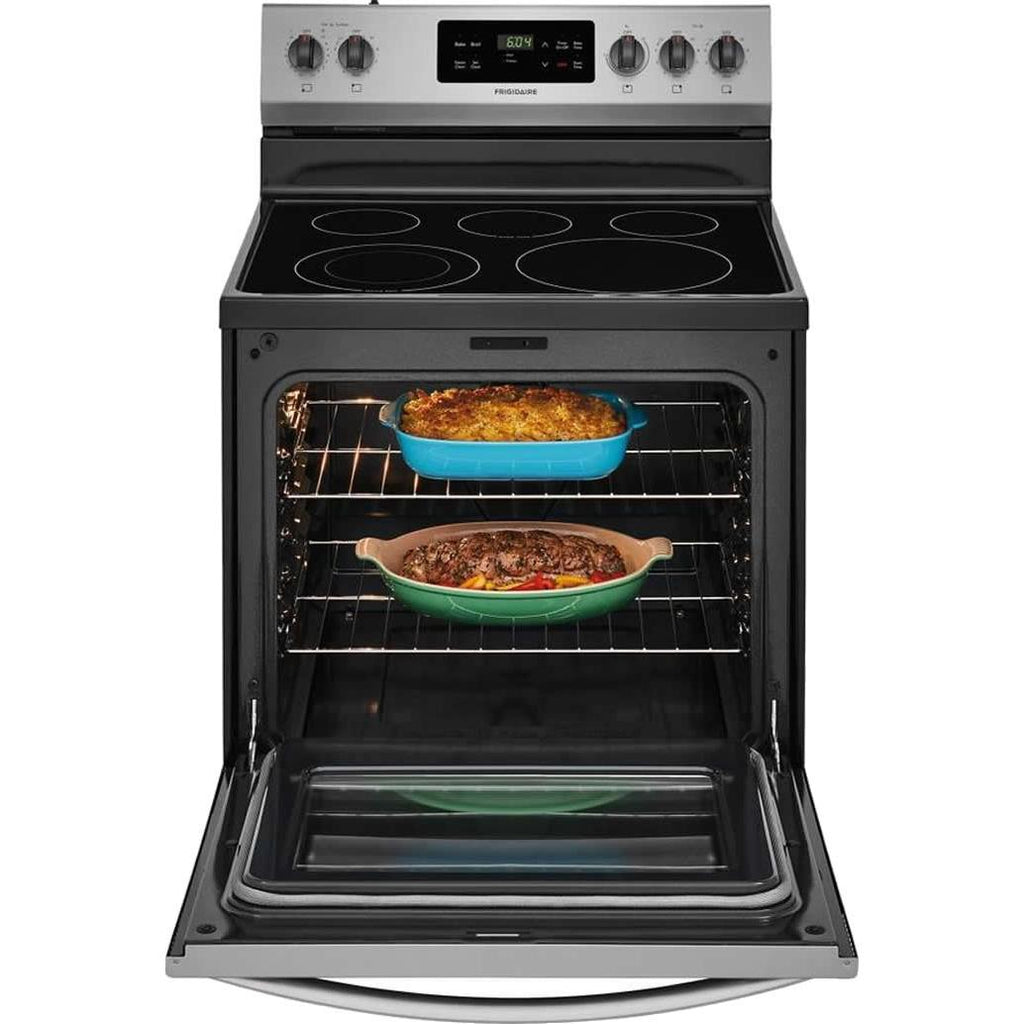  Frigidaire 30-inch Freestanding Electric Range with SpaceWise® Expandable Elements CFEF3054TS IMAGE 2