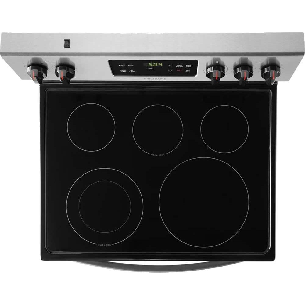  Frigidaire 30-inch Freestanding Electric Range with SpaceWise® Expandable Elements CFEF3054TS IMAGE 3