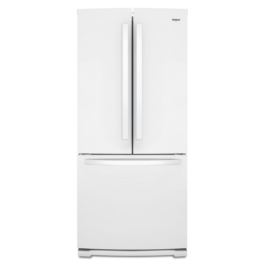  Whirlpool 30-inch, 19.68 cu.ft. Freestanding French 3-Door Refrigerator with FreshFlow™ Air Filter WRF560SFHW IMAGE 1