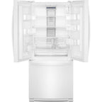  Whirlpool 30-inch, 19.68 cu.ft. Freestanding French 3-Door Refrigerator with FreshFlow™ Air Filter WRF560SFHW IMAGE 2