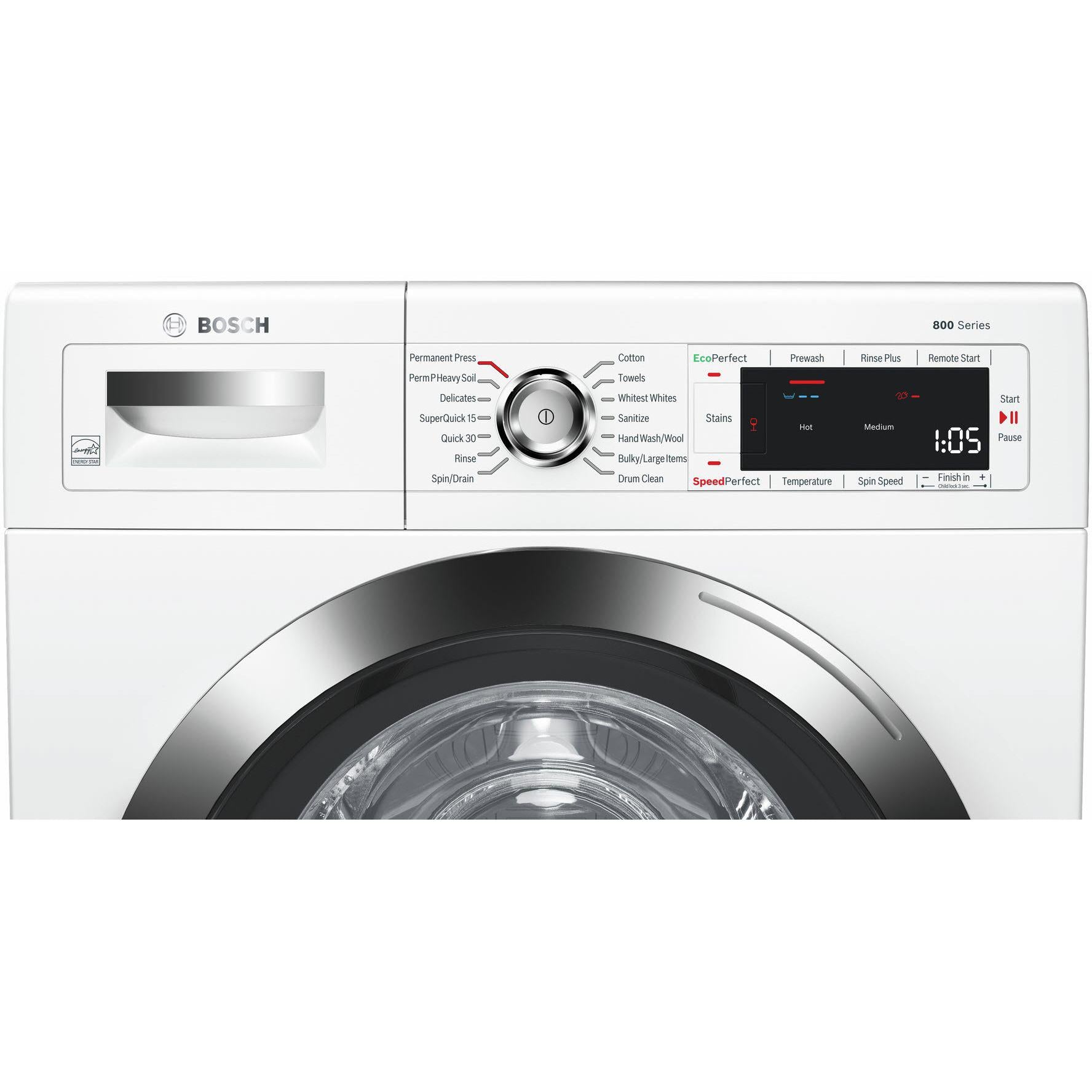  Bosch 2.2 cu. ft. Front loading Washer WAW285H2UC IMAGE 3