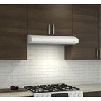  Broan 30-inch Corteo Series Under cabinet Range Hood ERLE130WH IMAGE 6