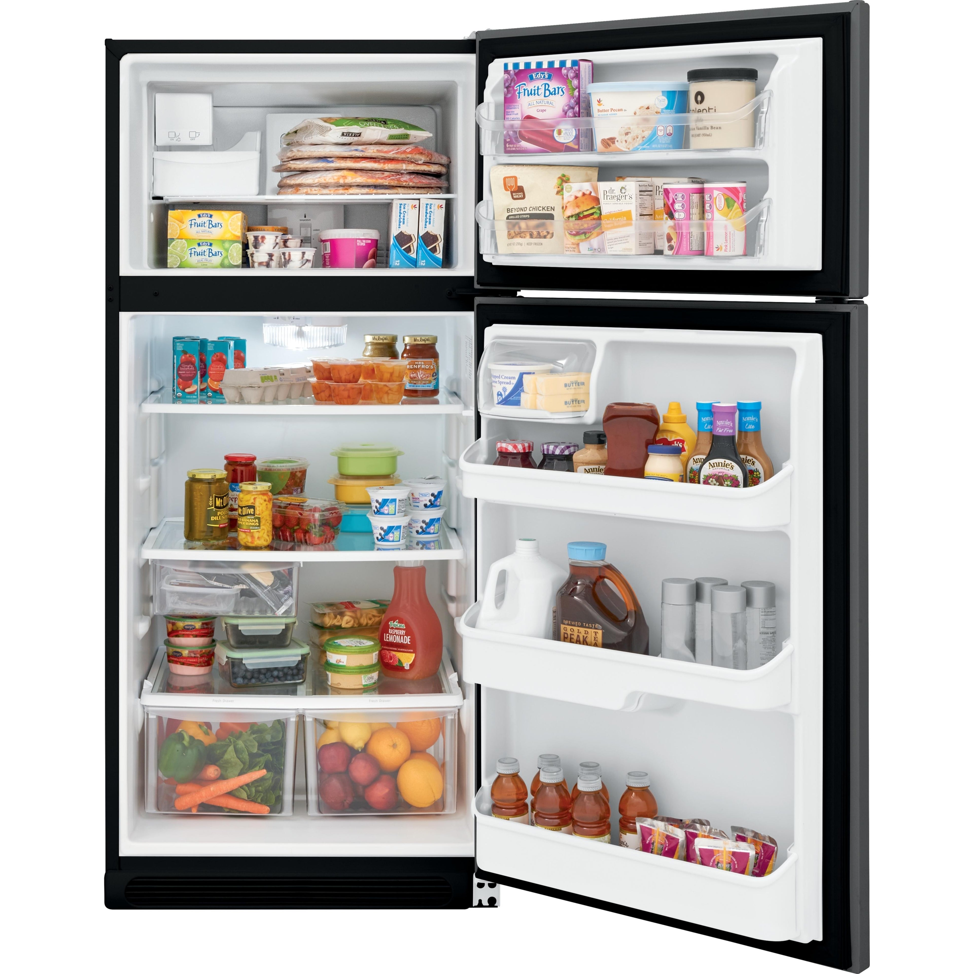  Frigidaire 30-inch, 18 cu. ft. Top Freezer Refrigerator FFHI1832TD IMAGE 2
