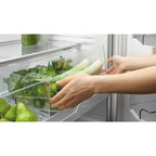  Fisher & Paykel 25-inch, 13.4 cu. ft Counter Depth Bottom Freezer Refrigerator with ActiveSmart™ RF135BLPJX6 IMAGE 2