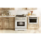  KitchenAid 24-inch, 1.2 cu. ft. Under-Counter Microwave Oven Drawer KMBD104GSS IMAGE 12