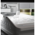  GE 33-inch, 18.6 cu. ft. Counter-Depth French-Door Refrigerator with Ice Maker GWE19JGLWW IMAGE 6