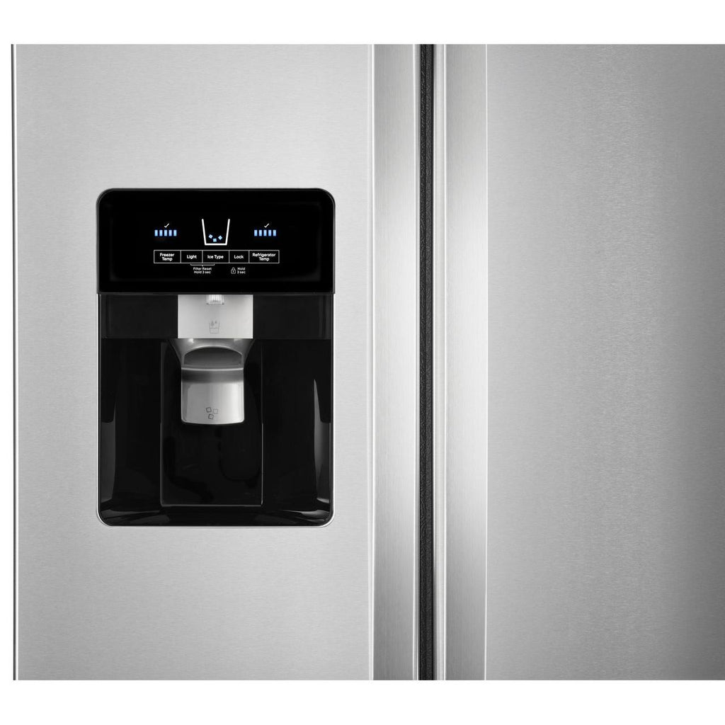  Whirlpool 33-inch, 21.4 cu. ft. Side-by-Side Freestanding Refrigerator with Exterior Ice and Water Dispenser with EveryDrop™ Water Filtration WRS331SDHM IMAGE 2