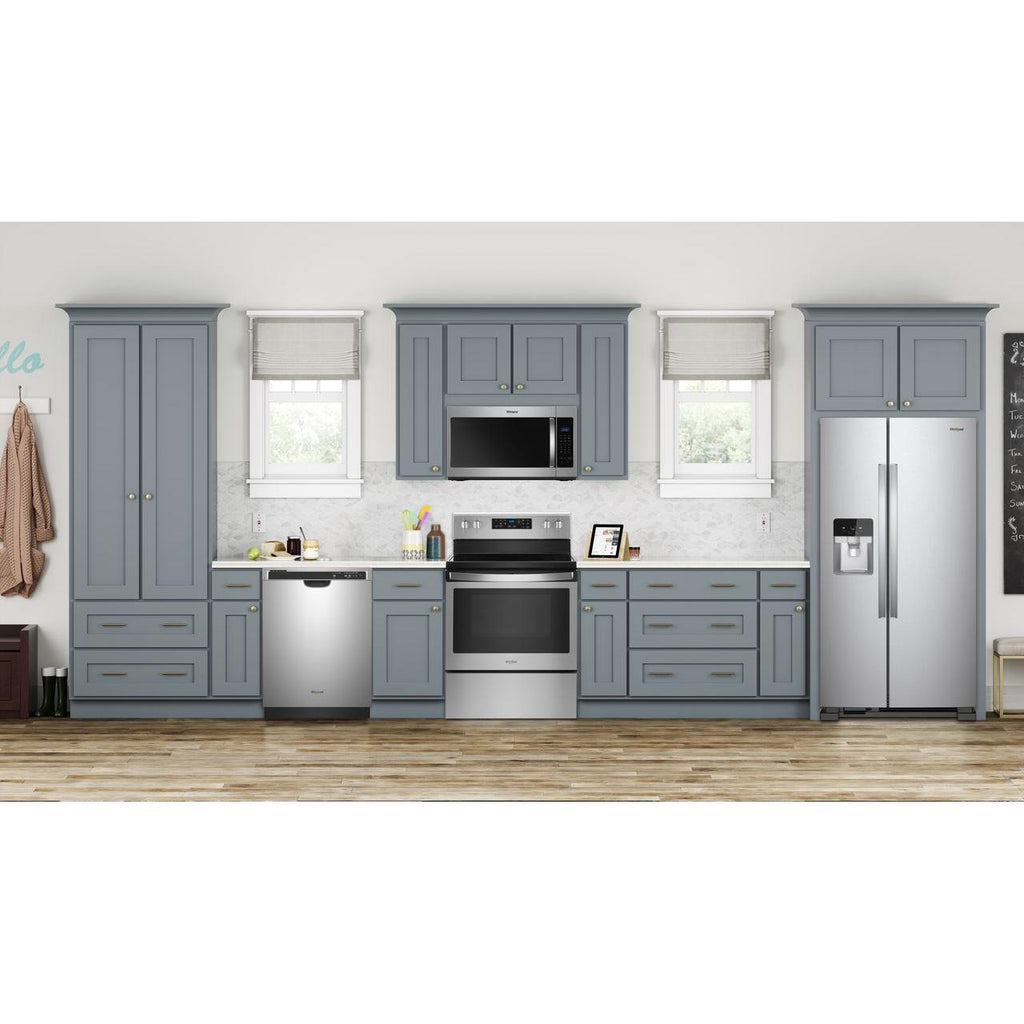  Whirlpool 36-inch, 24.5 cu. ft. Side-by-Side Freestanding Refrigerator with Exterior Ice and Water Dispenser with EveryDrop™ Water Filtration WRS555SIHZ IMAGE 14