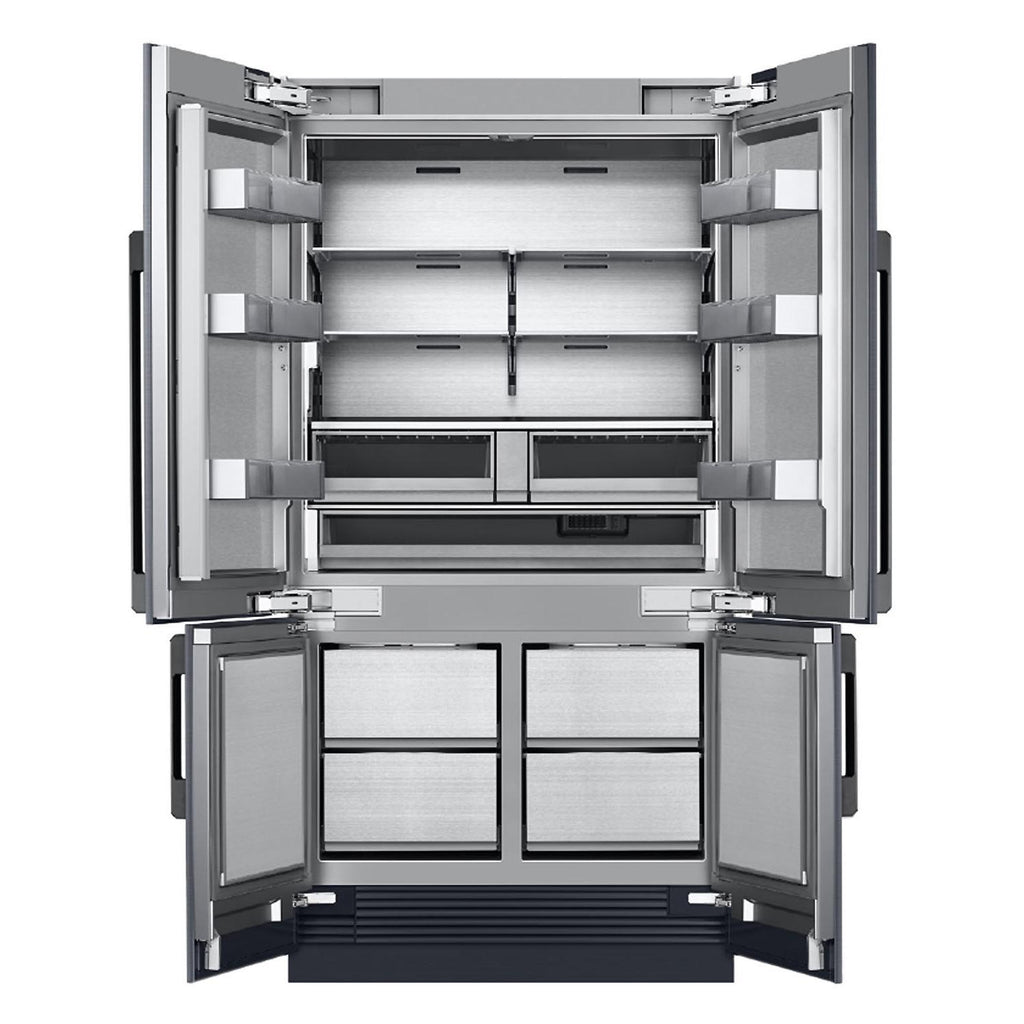  Dacor 42-inch, 23.5 cu.ft. French 4-Door Buil-In Refrigeerator with Internal Water Dispenser DRF427500AP/DA IMAGE 2